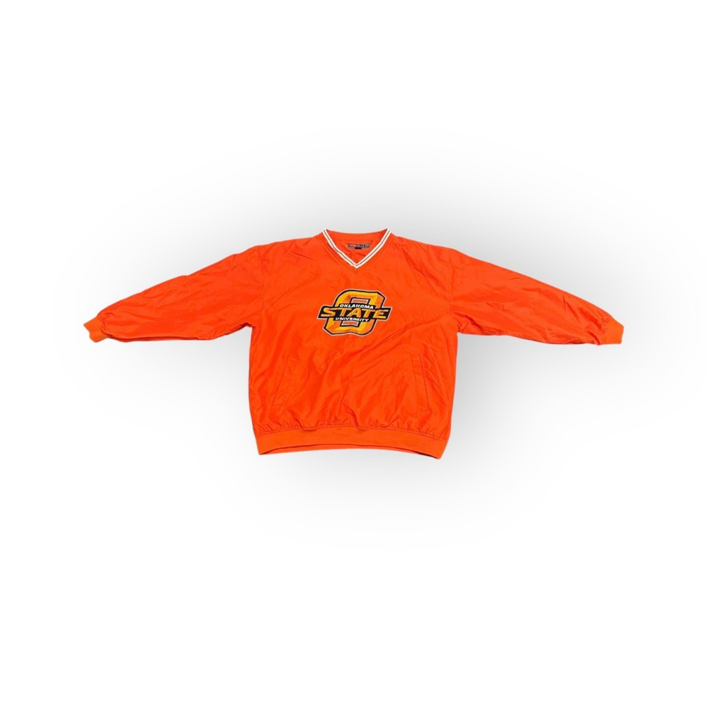 Vtg Y2K Pro Player Men’s Oklahoma State OSU Lined Windbreaker Embroidered Sz XL​ - Picture 3 of 9
